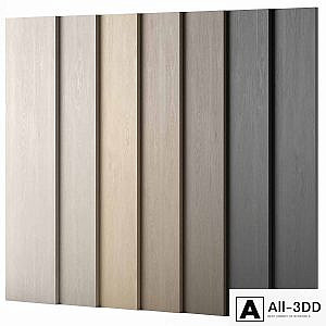 Wood materials Oak - 7 colors - set 07