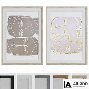 Picture Frame Set 1215
