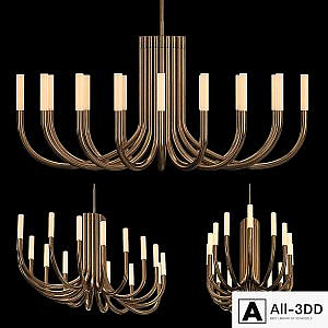 ROUSSEAU OVAL CHANDELIER 50