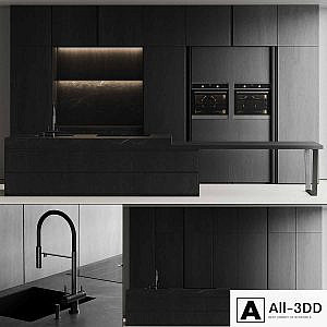 Modern kitchen with island 11