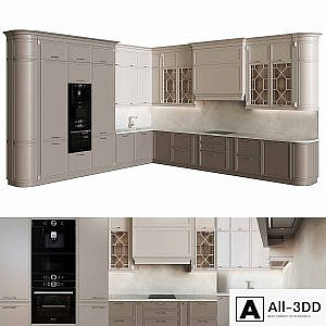 Neoclassical kitchen 24