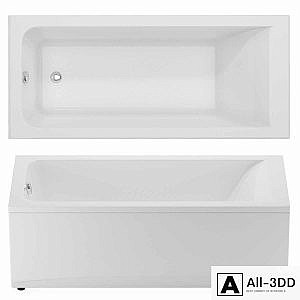 STWORKI Stockholm acrylic bath