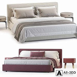 Westelm Curved Bed
