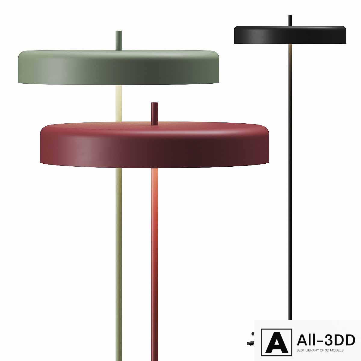Blu Dot Bobber Floor Lamp modern interior 3D model Blu Dot Bobber Floor Lamp