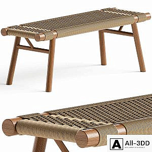 Maruta Bench by Big Sand Woodworking