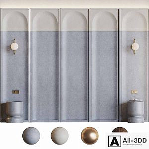 Decorative 3D panel 004
