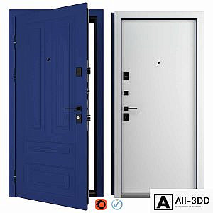 Entrance metal door Country (Abvehr)