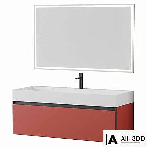 Bathroom furniture Antonio Lupi Design Atelier + Gesto L126, L90