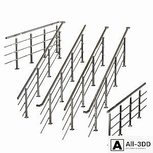 Stainless steel railing