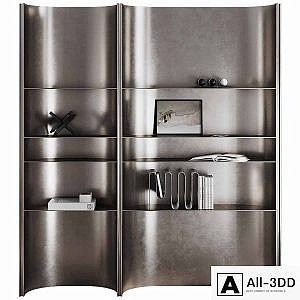 Shelving with decor Glowe