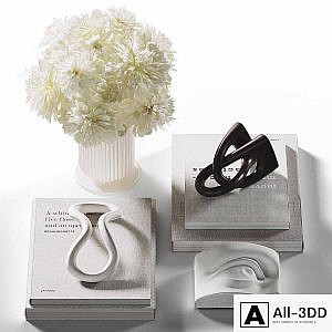 Decorative coffee table set 37