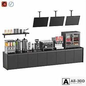 Cafe Equipment Set 4
