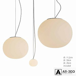 Glo-Ball Pendant, Flos
