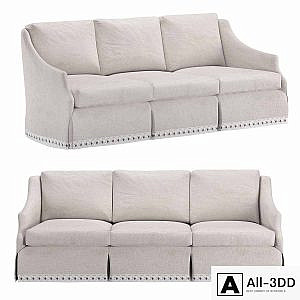 Fiora Waterfall Skirt Sofa V955W-S