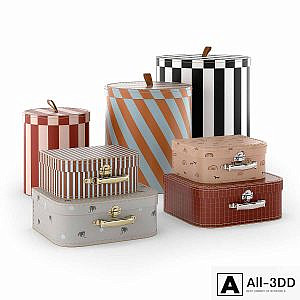 Decor, storage cases, toy boxes