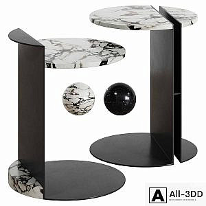 Side tables Fabio Teixeira Half Linea