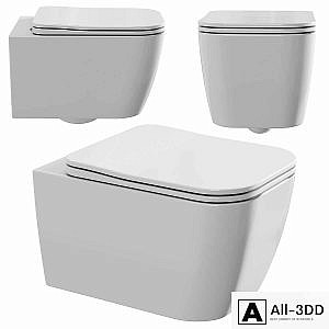 Wall hung toilet STWORKI Montreux