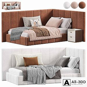 Corner bed Dandy kids by sensorsleep