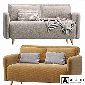 Sofa Kusken Vertical Lavender by Divan.ru / Sofa Kusken