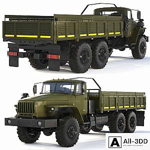 Ural 4320-0911 flatbed body 2015