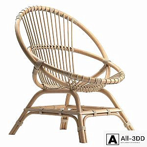 Brigitte rattan armchair