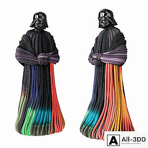 Darth Vader knitted