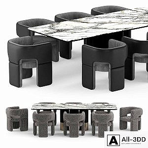 Table and chairs elvemobilya