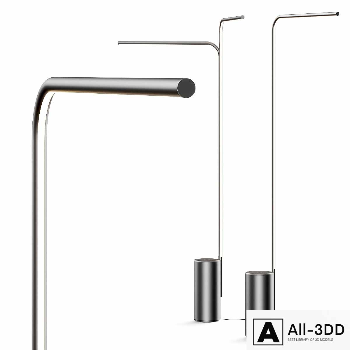 Artemide Veil Floor Lamps modern interior 3D model Artemide Veil Floor Lamps