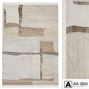 Namili wool and cotton carpet
