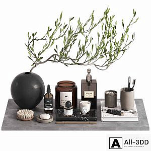 Bathroom Decor set with tree