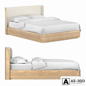 OLIN UPHOLSTERED PLATFORM BED
