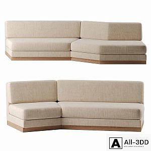 SAINT-TROPEZ Sofa by Pierre Yovanovitch