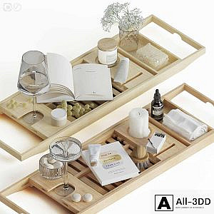 Tray for bathroom - 01