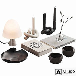 372 decorative set 040 japandi accessories kit 02