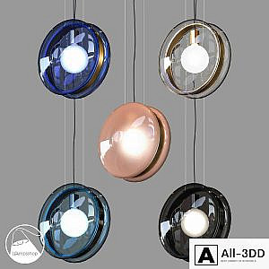 LampsShop.com PDL2166 Pendant Creative Yo-yo