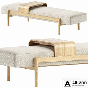 Four Hands Fawkes Bench