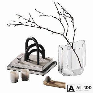 Decorative coffee table set 41
