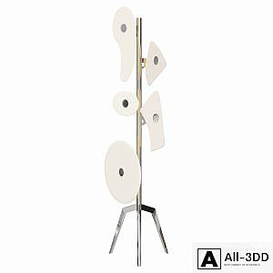 Floor lamp Designer floor lamp Orbital Terra by Foscarini (white)