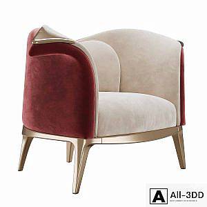 Harlequin Armchair by Alma de Luce