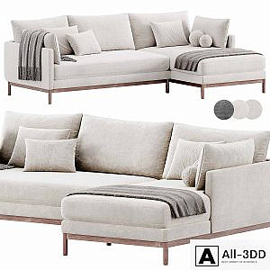 Hargrove Corner Sofa By West Elm