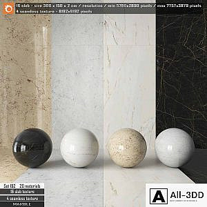 Marble slab & Seamless texture Set 192