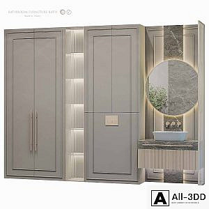 Bathroom furniture set 58
