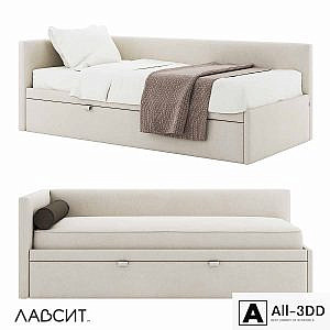 OM bed Leo (1 armrest)