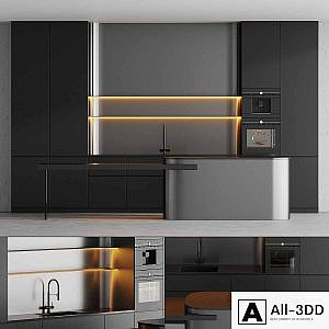 Kitchen in modern style 001 | modern kitchen