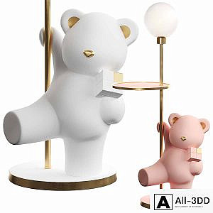 Floor lamp bear cub