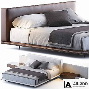 Horizonte bed by Minotti