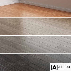 Oak Flooring 4 colors 5 installation styles 09