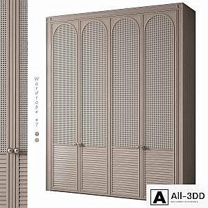Wardrobe Rattan No. 7