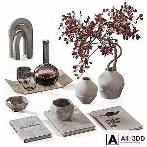 98 Decorative Set with branches