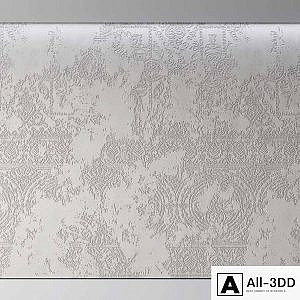 Concrete pattern wall